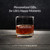 Personalized Whiskey Glass — engraving detail and design close-up