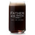 Father of the Bride or Father of the Groom Beer Can Glass — additional view