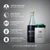 Personalized Wedding Party Stainless Steel Can Cooler — double-wall insulation and dimensions infographic