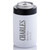 Vertical name groomsman can cooler in white