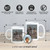 Custom sublimation coffee mug — available colors and 11 oz / 15 oz sizes