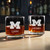 Personalized Michigan Wolverines Old Fashioned Glass — custom engraved in Indiana