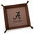 Alabama Crimson Tide Valet Tray in white on white background