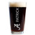 Alabama Crimson Tide Pint Glass in white on white background