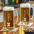 Personalized Michigan Wolverines Glass Mug — custom engraved in Indiana