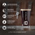 Personalized engraved pint glass — dimensions and engraving area infographic