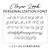 Font style choices for personalizing your Marriage Wall Cross