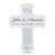 Marriage Wall Cross on white background
