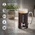 Personalized Tennessee Volunteers Beer Mug — handle and engraving detail close-up