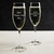 Personalized Customized Champagne Glass — custom engraved in Indiana