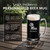 Personalized Ole Miss Beer Mug — size and dimensions infographic