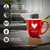 Personalized Heart Mug — custom engraved in Indiana
