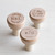 Bulk Custom Wood Wedding Wine Stoppers by Lifetime Creations laser engraved with wedding date and the couple's names