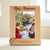 Personalized Fishing Picture Frame in portrait orientation
