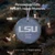 LSU Tigers Glass Ornament — additional view