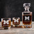 Personalized Michigan Wolverines Decanter Set — custom engraved in Indiana