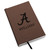 Alabama Crimson Tide Notebook Journal in dark brown