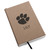 Clemson Tigers Notebook Journal in light brown