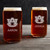 Personalized Auburn Tigers Beer Can Glass — custom engraved in Indiana