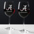 Personalized Alabama Crimson Tide Wine Glass with logo and name