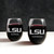 Personalized LSU Tigers Stemless Wine Glass — custom engraved in Indiana