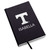Personalized Tennessee Volunteers vegan leather logo notebook with black cover