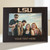 Personalized LSU Tigers Black 5x7 Picture Frame with logo and custom text