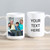 Personalized Grandparents Photo Coffee Cup with your picture and text
