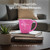 Personalized First Mother's Day Gift Set – Pink Coffee Mug & 5x7 Wood Picture Frame
