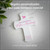 Baptism Wall Cross for Girls in pink
