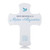 Personalized First Communion Wall Cross for Boys — custom engraved in Indiana
