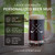 Beer Mug with golf club monogram showing engraving quality and product construction detail