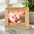 Personalized baptism landscape picture frame, custom baby baptism gift by Lifetime Creations