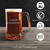 Personalized #1 Dad Beer Mug — size and dimensions infographic
