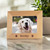 Pet Picture Frame alternate angle showing engraving and finish