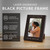 Personalized Mother of the Bride Picture Frame (Black)