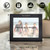 Personalized Father of Bride Picture Frame (Black)