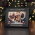 Create Your Own Personalized  Picture Frame (Black) displayed in holiday setting