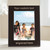 Create Your Own Personalized  Picture Frame (Black) in portrait orientation