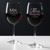 Personalized Mr. & Mrs. Wine Glasses — custom engraved in Indiana
