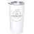 Teacher Tumbler with Name in white