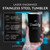 #1 Dad Tumbler showing engraving quality and product construction detail