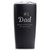 #1 Dad Tumbler in black