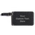 Luggage Tag with Text in black