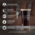 Personalized engraved pint glass — dimensions and engraving area infographic