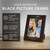Personalized Engagement Picture Frame (Black)