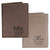 Mr. & Mrs. Passport Covers Pair in dark brown