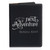 Personalized Black Adventure Passport Cover