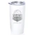 Basketball Coach Tumbler in white