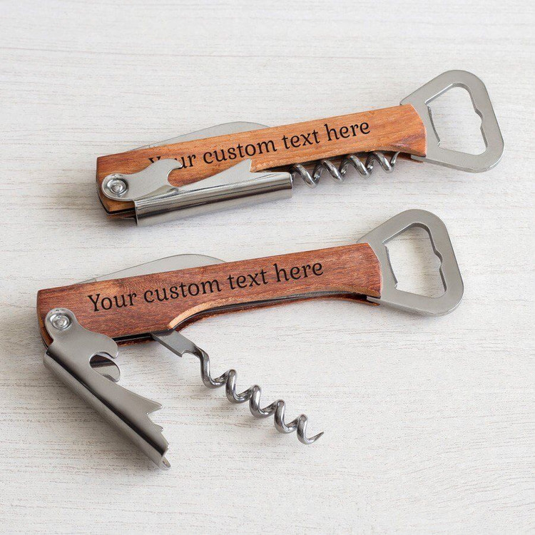 Create Your Own Wine Corkscrew & Bottle Opener